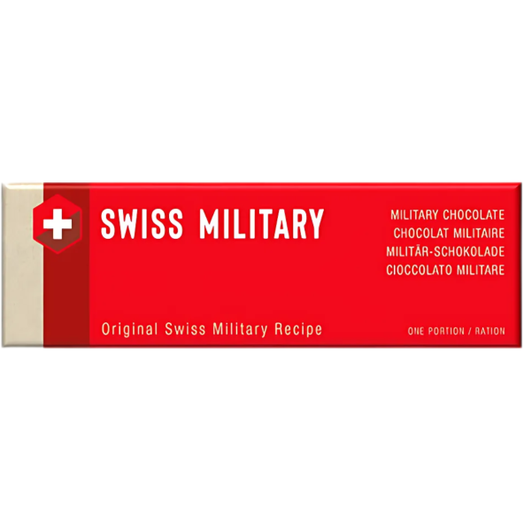 SWISS MILITARY - Original Militärschokolade (Milch) 50g
